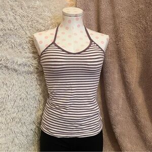 Garage Striped Racerback Tank Top